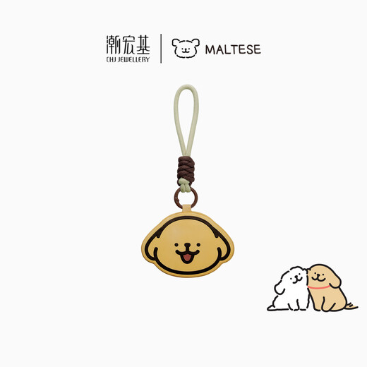 Trendy Acer line puppy gold investment gold ornaments pure gold gold coins genuine joint birthday gift little golden retriever