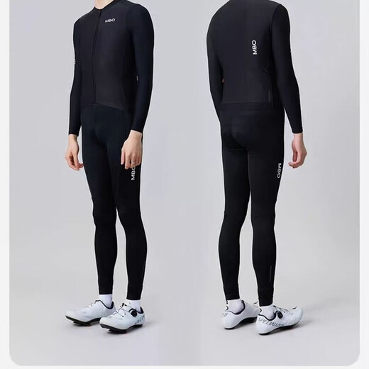 Meissenland (MBO) MBO cycling clothing autumn and summer men's and women's cycling clothing thin breathable sweat-absorbent comfortable road cycling long-sleeved top Autumn and summer thin dark red long-sleeved XL XXL