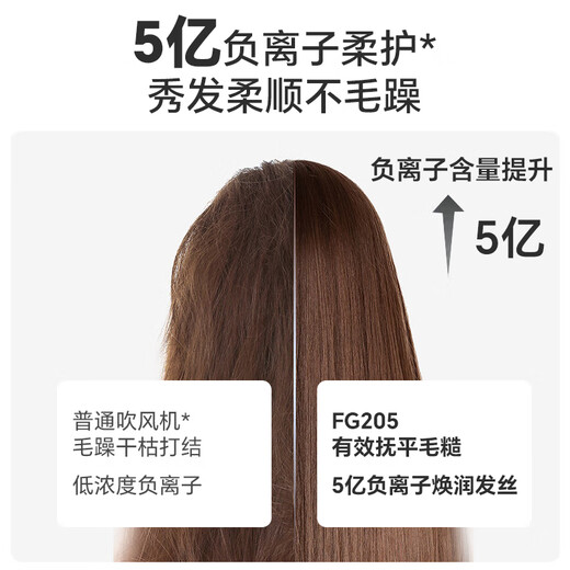 Midea hair dryer negative ion high-speed high-power hair dryer home quick-drying high wind constant temperature hair care blowing hair does not hurt the hair barber shop hair salon special hair dryer