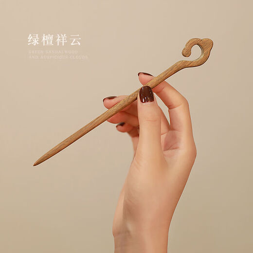 Wooden hairpin, ancient style, female style, national style, daily hairstyle, wooden hairpin, new Chinese style hairpin, Shanhe Ling