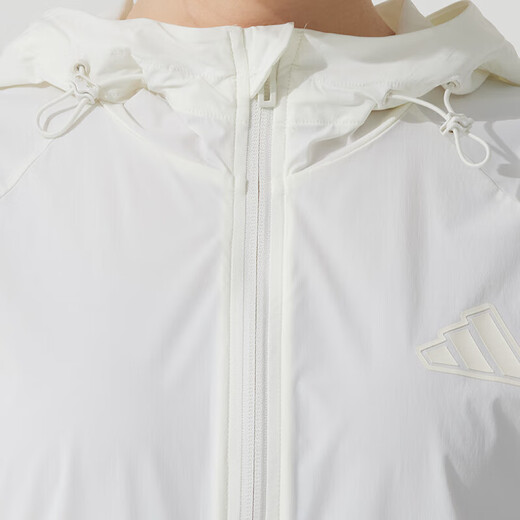 Adidas (adidas) Jacke Frauen 2025 Sommer Neue Outdoor Sportswear Windproof Fashion Casual Kapuze atmungsaktive Jacke JN0705 XL