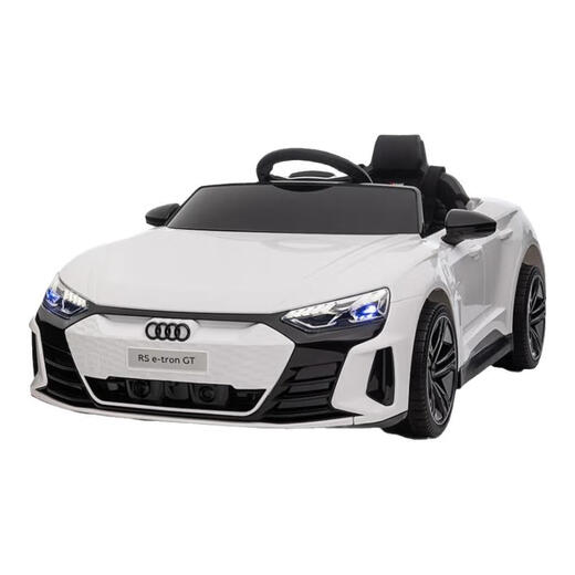 Kuxun Audi children's electric car four-wheel drive car remote control four-wheel baby toy car can sit in and swing stroller to give gifts