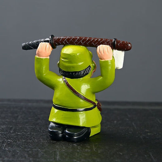 Xiye Japanese people kneel down and surrender, color-changing tea pet ornaments, fine tea toys, tea tables, tea tray decorations, tea accessories, Japanese people surrender, color-changing models, safe packaging