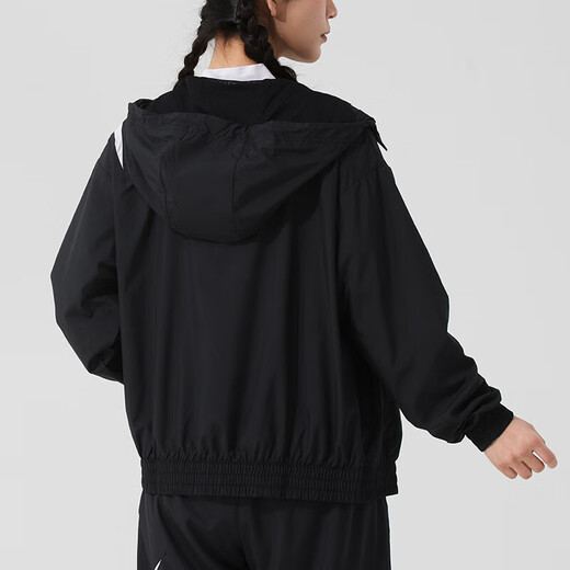 Nike (Nike) Frauenkleidung 2025 Sommer Sportbekleidung gewebt windprofessioneller Kapuzenportesport-Jacke Mode Casual Jacket Top HM8972-010 S