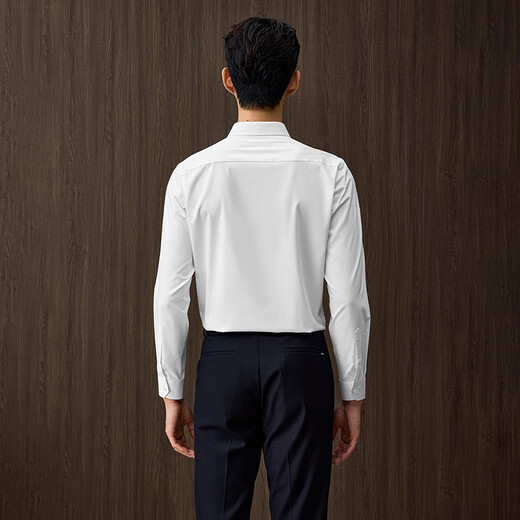 Hla Hailan Home Camisa de manga larga Camisa de negocios de otoño de los hombres y camisa de gran tamaño de gran tamaño