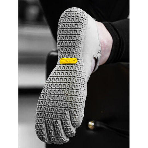 Laura Star 1023 women's five-finger shoes indoor fitness yoga Pilates soft sole slippery dance training pink natural foot feel丨anti-slip texture丨open 36