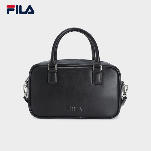 Fila Offizielle Frauenbeutel Umhängetasche 2025 Herbst neue Mode Casual Umhängetasche Crossbody Small Square Bag Formal Black-BK XS