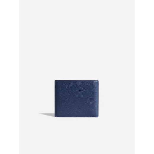 Dunhill Men's Wallet Cadogan Leather Bifold Wallet Business Navy Blue