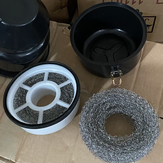 语森忆单缸柴油机莱动常柴1105/1110/1115空气滤清器总成三级空滤器通用 常柴1105三级空滤器尼龙