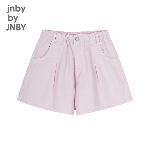 Jnby von Jnby neuer Stil Jiangnan Stoff Kinderkleidung Denim Shorts Loose Baumwollrock 25 Sommermädchen 1p5e10180 671/graues Pulver 150 cm