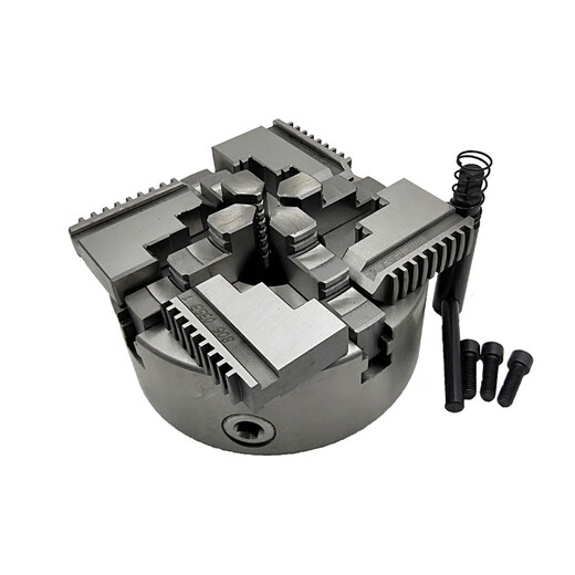 Ouoety Sanou 4-Claw-Verknüpfung Vier-Claw-Selbstzentrierung Chuck K12 160/200 Handbuch angeschlossener CNC-Drehmaschine Präzision Chuck K12200