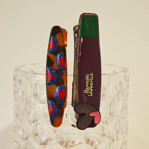 Chimera (CHIMERA) contrasting color dopamine 2 pieces of fashionable side bangs clips for the back of the head, hair clips for girls birthday gifts