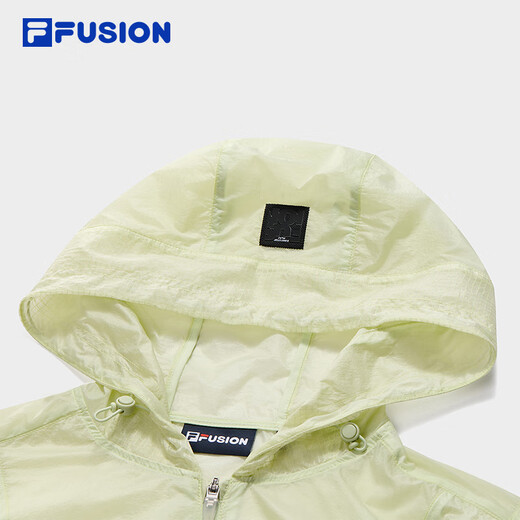Fila Fusion Fila Fashion Fashion Chaqueta tejida 2025 Autumn New Casual Loose Sunscreen Soled Top Light Green Apple Green-LG M 165/84A/M