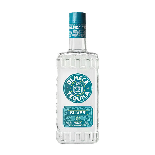 奥美加（OLMECA）奥美加进口洋酒 tequila特其拉酒 墨西哥  龙舌兰酒 调酒六大基酒 700mL 2瓶 银双瓶