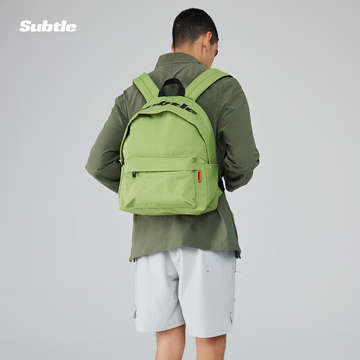 Subtle backpack for women backpack travel lightweight dopamine bag large capacity computer bag college school bag men wood brown PLUS upgraded model [metal hanging buckle + leather