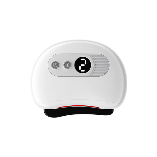 Sweet Clean Smart Facial Bianstone Massager Electric Gua Sha Board Shaving Instrument Facial Lifting Tendon Beauty Gua Sha Instrument Fat Burning Hot Compress Vibration Neck Leg Back Whole Body Home White