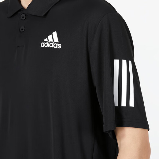 阿迪达斯 （adidas）短袖男夏季上衣休闲T恤运动训练polo衫男装 HB6224 M 135-155斤
