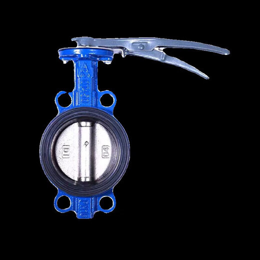 Handle clamp type butterfly valve 826F D71X-16 manual ductile iron fire pipe valve switch DN125=5 inch clamp type manual butterfly valve 826F