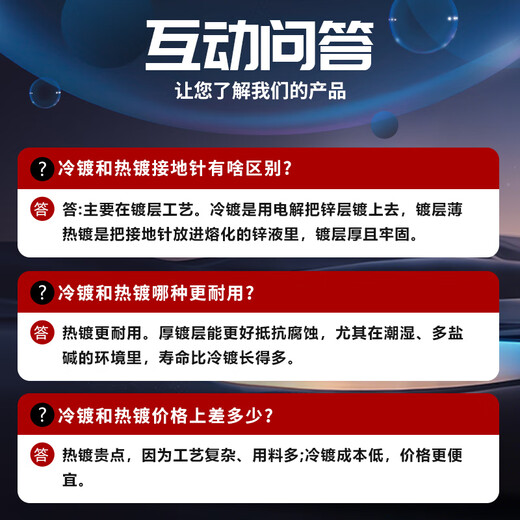 Cast solid grounding pin galvanized round steel grounding pile lightning rod household grounding rod engineering lightning protection grounding pole pole T-shaped hot-dip welding plate one-word welding plate 16mm*1500mm hot-dip galvanizing