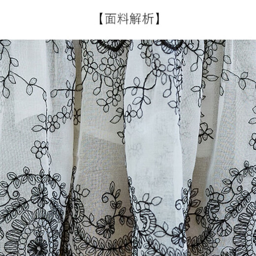 OLJ高档品牌连衣裙女2025年夏季新款碎花感气质淑女V领中长裙子 图片色 3XL