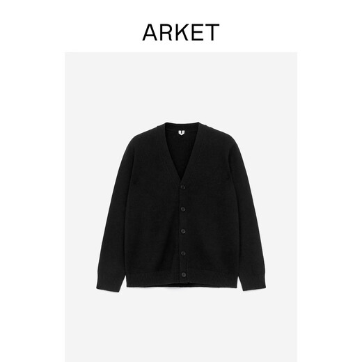 ANKET MEN'S WEOLLE WOLLE MIGELEKTEN CLASSIGKEIT LANGELEVE V SALTE MORK MILGAN HALL HAST NEUER STYLE 1268183005 Schwarz M 175/100a