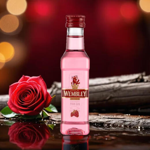 Puda Crown Blue Label Водка Маленький компаньон 45 градусов 50 мл румынского импортного иностранного вина, предварительно смешанного базового вина, дистиллированный ликер Puda Crown Pink Gin 50 мл 1 бутылка 37,5