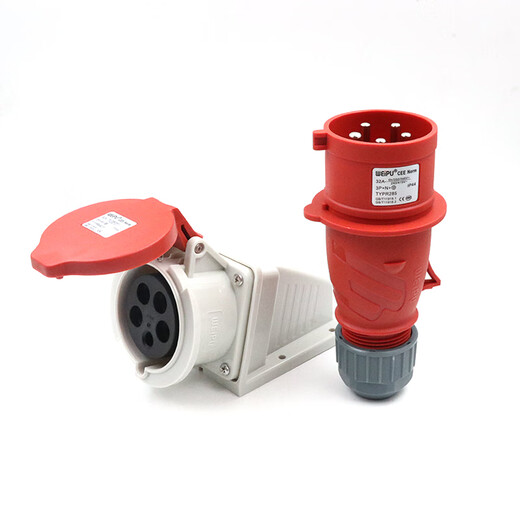 Weipu Industrial Plug Socket Typ235 Трехфазный мужской и самка 16 разъема 32A5 Core Mobile Light и скрытый тип 285 16A5 Core Conceled Scolpe Typr3523