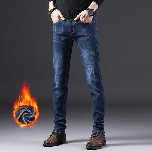 Sieben Wolves Offizielle Website Flagship Store Blue Black High-End Jeans Herren Spring- und Herbststil Slim Feet 2025 Neues, vielseitiges, elastisches 1049-Grau-reguläre 28_Wait-Umfang [2 Fuß 1]