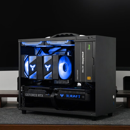 Maxxuan i5 13400F/RTX5070/5060TI/3050/B580/12400F/230F mini ITX desktop assembly computer host game live broadcast design DIY complete machine configuration five丨12400F丨ARC B580