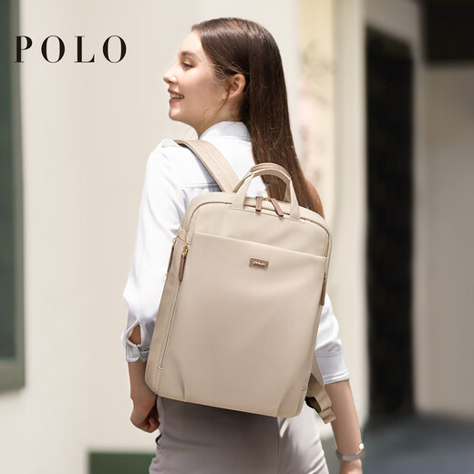 Mochila de polo para mujeres con gran capacidad viaje de negocios mochila de 15 pulgadas nuevo estilo de ocio