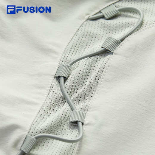 FILA FUSION赵露思同款|斐乐潮牌女装连衣裙2025秋新款时尚修身背心裙 冷白灰-GY M 165/84A/M
