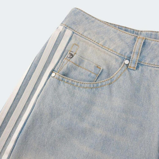 Adidas adidas [大天天] Clover Denim para mujeres Bn pantalones KG0200 28