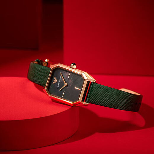 Emporio Armani Pareja Mira el cumpleaños 520 Valentín Regalo Fashion Fashion Mass's y Women's Watch [Caja de regalo] AR60053+AR11149