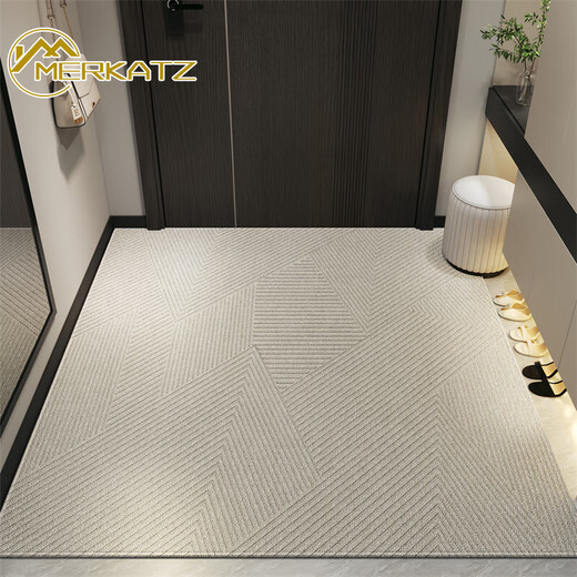 
Merkatz entrance door floor mat high-end sense entrance door foot mat anti-slip and dirty door exterior door mat entrance carpet Huiyan-15271 Customized contact customer service no return or replacement