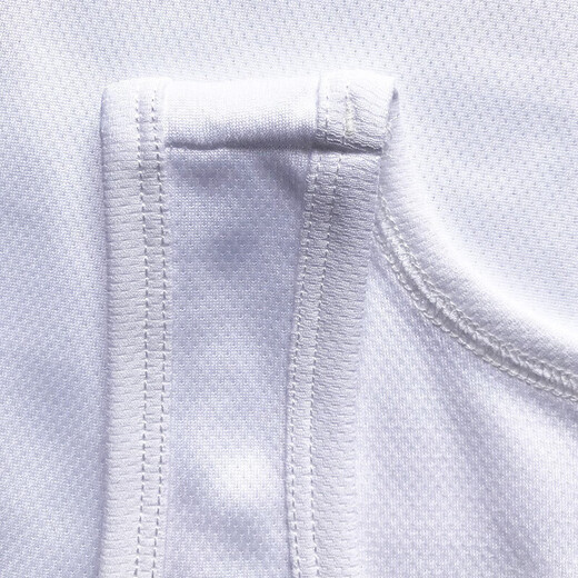 Camisa de sudor para hombres sin mangas de verano fanáticos militares de secado rápido que absorbe y transpirable chaleco blanco de cuello redondo para mujeres White Vest 165-170/84-88