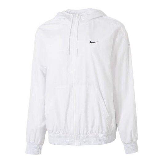 
Nike (NIKE) jacket women's 2025 spring new sportswear woven breathable hooded top jacket FV6299-100 FV6299-100 White S