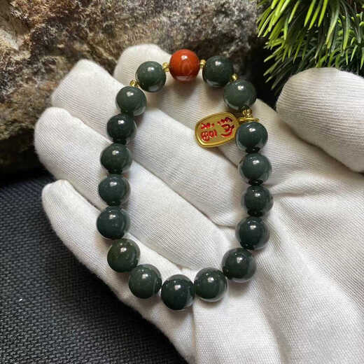 Ikeli Hotan jewelry light luxury ancient single circle bracelet gold bracelet handmade temperament jewelry ancient single circle bracelet