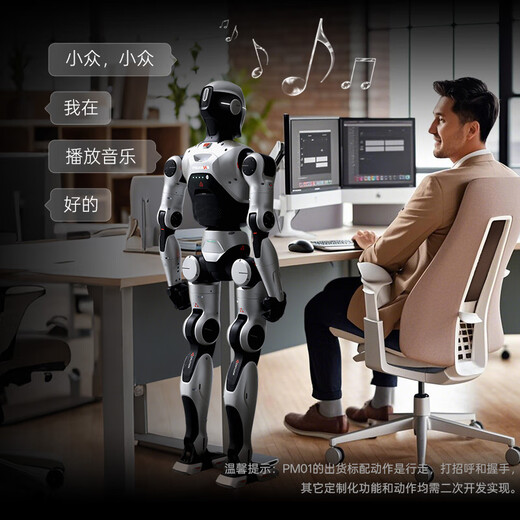 众擎PM01 人形机器人教育版 京东Joy Inside 语音交互 通用具身智能机器人支持二次开发