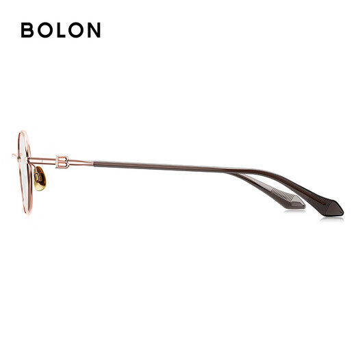 Bolon Tyrannosaurus Brille 25 Jahre Neue Myopie Brille Rahmen Nerd Stil oval optische Spiegel für Frauen BA7052 B30 ROSE Gold Rahmen Einzelrahmen
