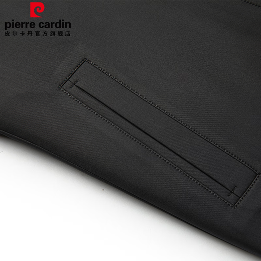 Pier Cardin [Anti-wrinking] gabardina para hombres en primavera y otoño de la solapa de negocios de la primavera y otoño