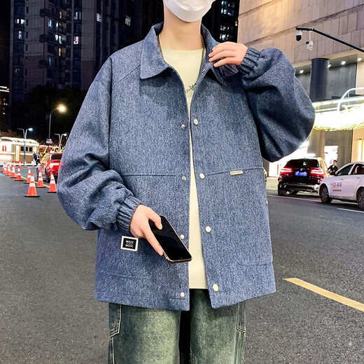 Ziweiqi Spring and Automn Veste d'automne marque Trendy Style mince jeunesse occasionnelle de travail beau style K15831 APPRICOT COLOR 6XL