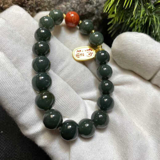 Ikeli Hotan jewelry light luxury ancient single circle bracelet gold bracelet handmade temperament jewelry ancient single circle bracelet