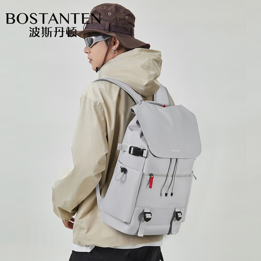 Pers Denton Herren Rucksack Jungen und Schüler Schoolbags Trendy Rucksack große Kapazität 18-Zoll-Laptop-Tasche Frauen
