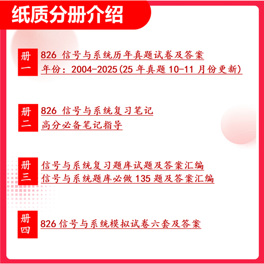 26 Chengdu University of Science and Technology Postgraduate Entrance Examination 826 Signal and System Chengli Electronic Information Communication Engineering Questions de test préliminaires