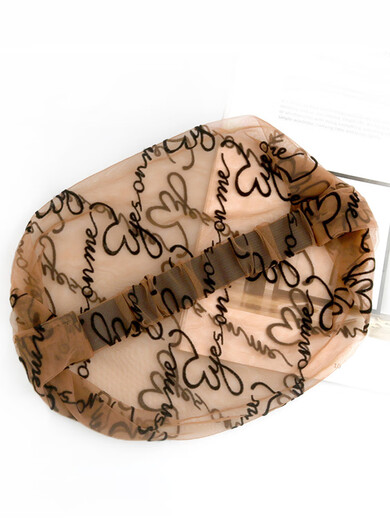 KYODO Jingmei Duo gray hair covering headband for daily wear, high-end summer thin broken hair headscarf for women, lace ultra-thin wide-brimmed headband, black