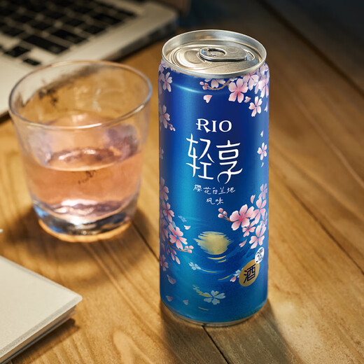 Río (Río) Cóctel de vino extranjero Fruit de la luz del vino del vino Cherry Blossom Brandy Fabor Limited Fabor 500ml*4