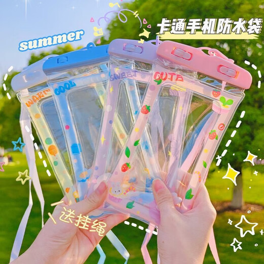 Mobiltelefon wasserdichtes Bag Cartoon Airbag Touchscreen wasserdicht