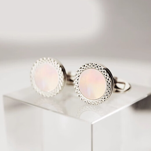 NOSSKISS light luxury high-end cufflinks men's advanced light luxury custom French shirt cuff buttons fashion birthday gift gold