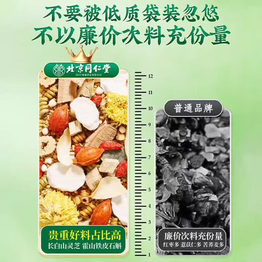 Peking Tongrentang Dendrobium ganoderma lucidum chicodile gardenia tea pueraria grünes Geld Willow Blätter Gesundheit Tee 4 Kisten