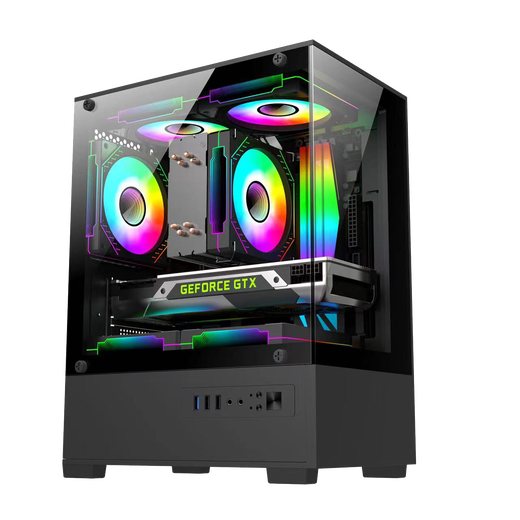 WuSeYu 14th generation Core i5-14400F 32G+1TB RX7600XT is comparable to RTX4060 8G independent graphics office gaming desktop computer desktop computer host complete set